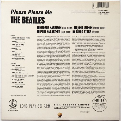 Beatles / Please Please Me (Euro 80s Mono)β