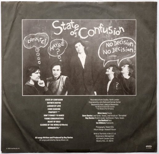 Kinks / State Of Confusionβ