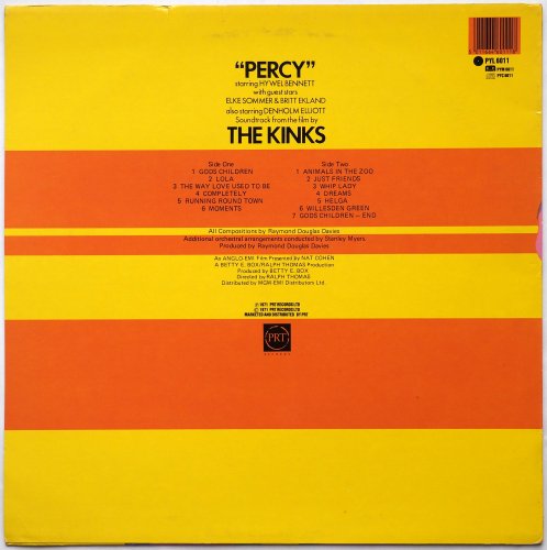 Kinks / Percy (UK 80s)β
