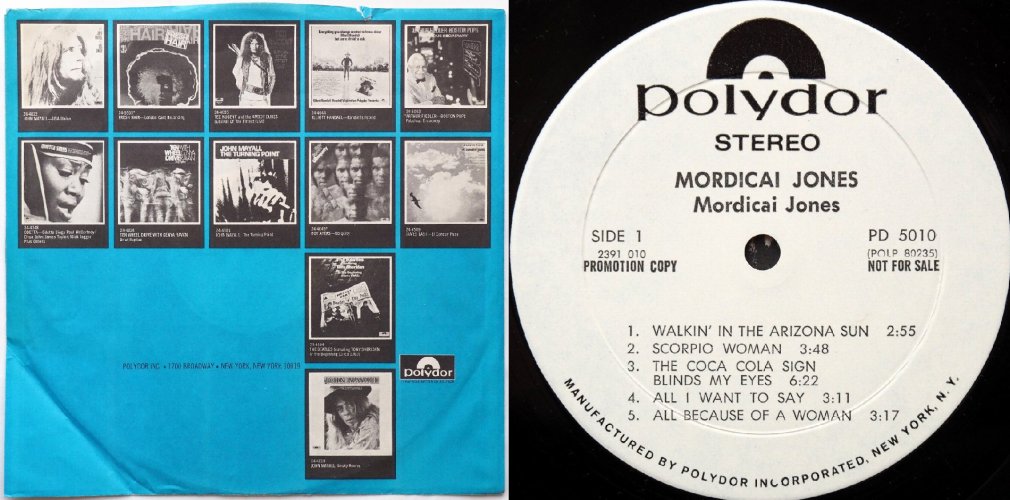 Mordicai Jones / Mordicai Jones (US White Label Promo)の画像