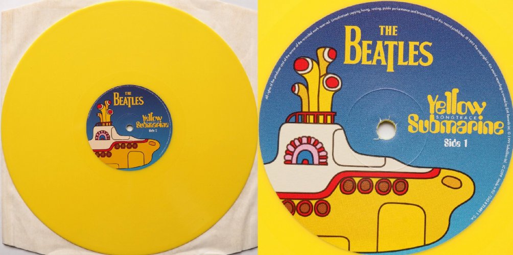 Beatles / Yellow Submarine Songtrack (1999 EU Early Issue Yellow Vinyl)β