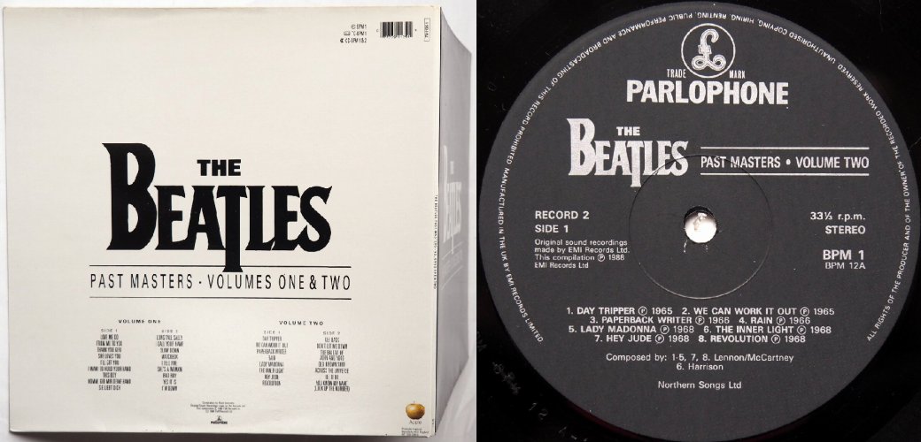 Beatles / Past Masters Volumes One & Two β
