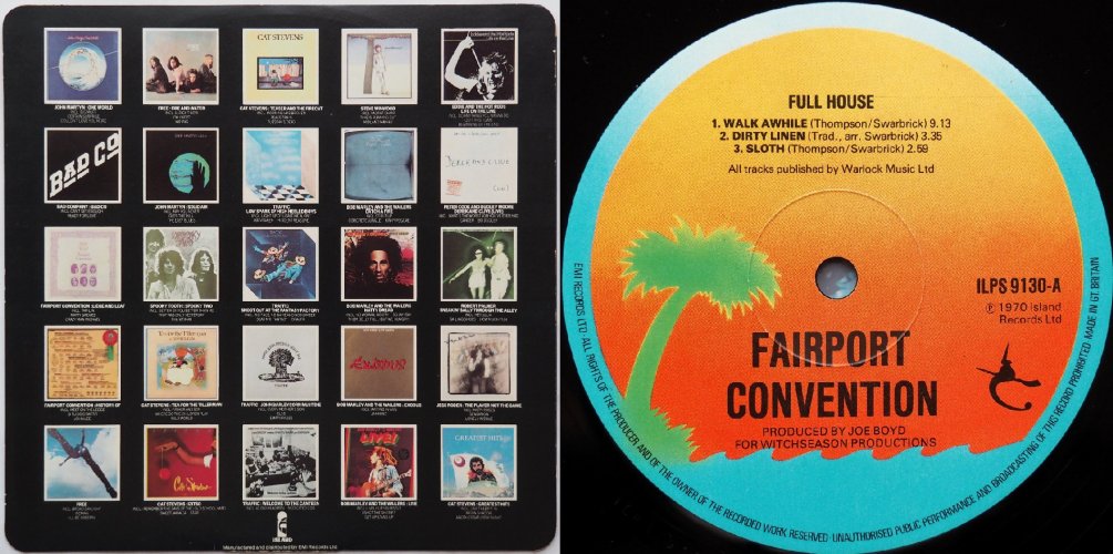 Fairport Convention / Full House (UK Later)β