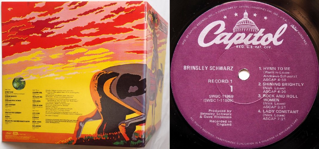 Brinsley Schwarz / Brinsley Schwarz + Despite It All (US 1st & 2nd