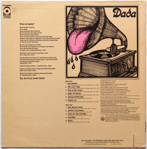 Dada (Elkie Brooks, Paul Korda) / Dada (US)β
