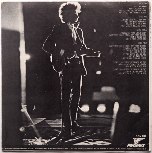Bob Dylan / Tough Songs (Unofficial 2LP)β