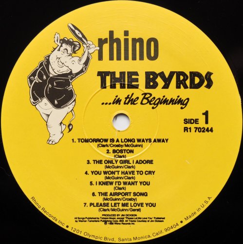 Byrds, The / ...In The Beginning (The First Sessions - 1964) β