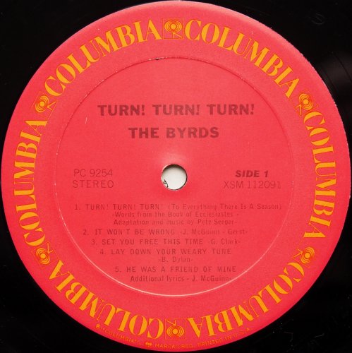 Byrds, The / Turn! Turn! Turn! (US Later)β