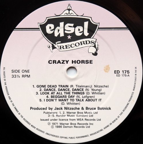 Crazy Horse / Crazy Horse (UK 80s)β