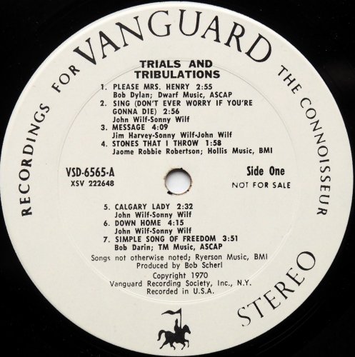 Trials And Tribulations / Trials And Tribulations (White Label Promo)β