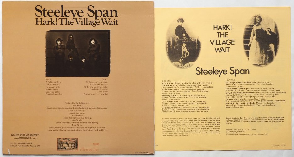 Steeleye Span / Hark! The Village Wait (US Diff Cover Reissue)β
