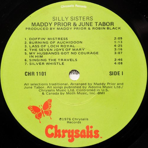 Maddy Prior & June Tabor / Silly Sisters (US)β