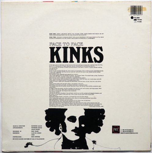 Kinks / Face To Face (UK 80s)β