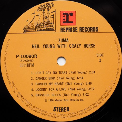 Neil Young With Crazy Horse / Zuma (JP)β