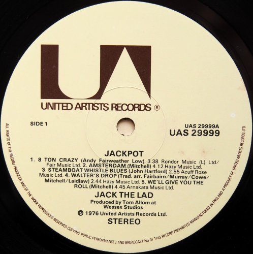 Jack The Lad / Jackpotβ