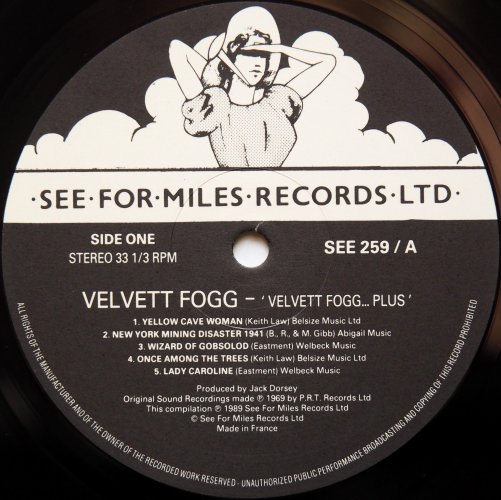 Velvett Fogg / Velvett Fogg...Plus (Re-issue)β