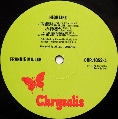 Frankie Miller / High Life (UK)β