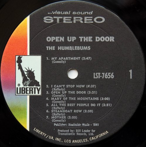 Humblebums, The / Open the Door (US)β
