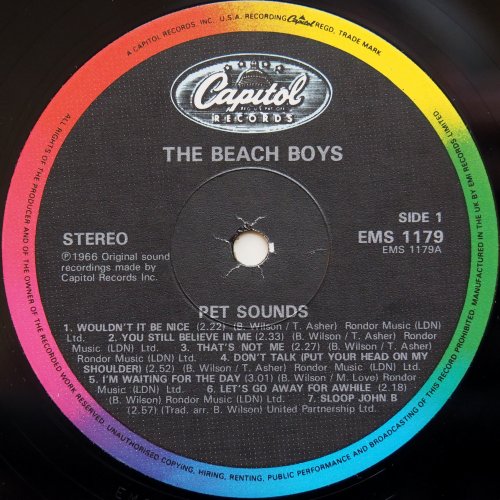 Beach Boys, The / Pet Sounds (UK Reissue)β