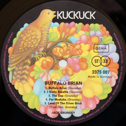 Jack Grunsky / Buffalo Brian β