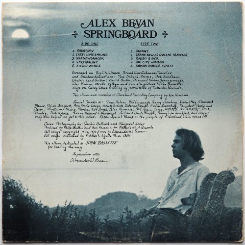 Alex Bevan / Springboard β