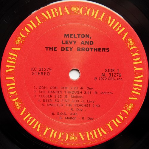 Melton, Levy & the Dey Bros. / Melton, Levy & the Dey Bros.β