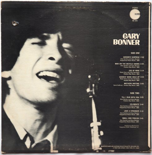 Gary Bonner / Gary Bonner (White Label Promo)β