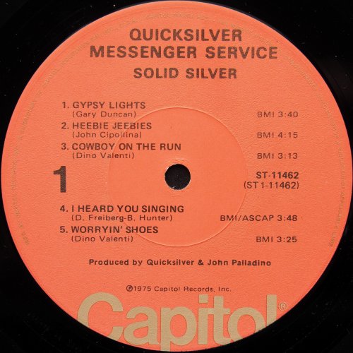 Quicksilver Messenger Service / Solid Silver β