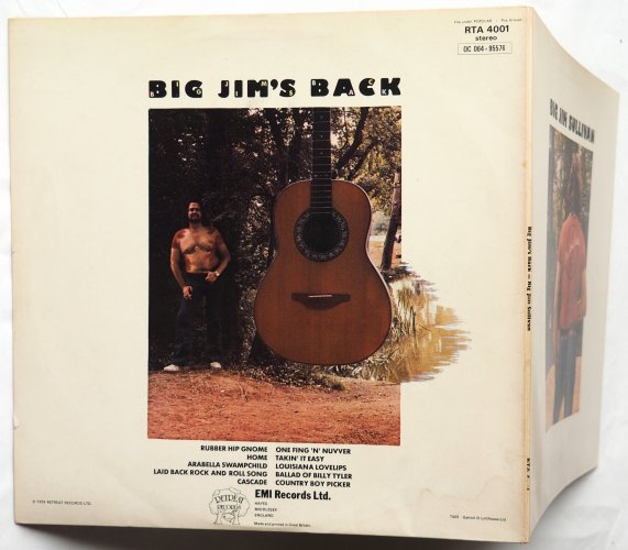 Big Jim Sullivan (w/Oily Rags) / Big Jim's Back (UK Matrix-1)β