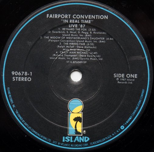Fairport Convention / In Real Time - Live '87 (US)β