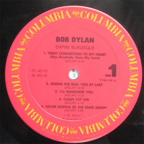 Bob Dylan / Empire Burlesqueβ