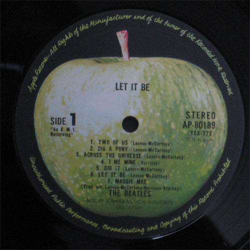 Beatles / Let It Be ( ǲڹ )β