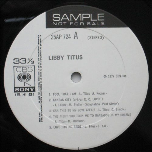 Libby Titus / Same(٥븫סˤβ