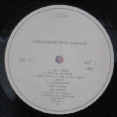 Dire Straits / Communique ( Special Sampler )β