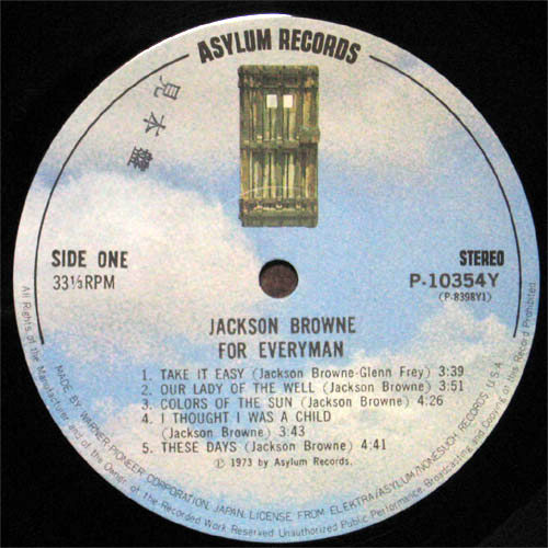 Jackson Browne / For Everyman ()β