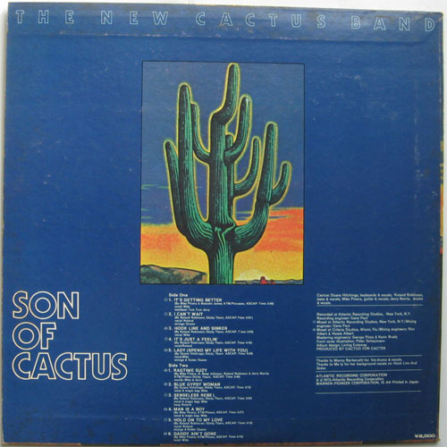 New Cuctus Band,The / Son Of Cactus (٥븫סˤβ