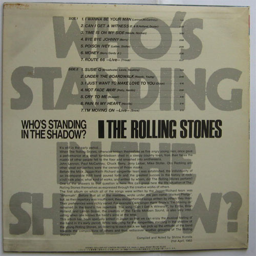 Rolling Stones, The/ Who's Standing In The Shaow! β
