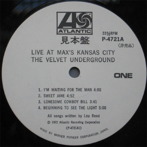 Velvet Underground,The / Live At MAX's Kansas City(٥븫סˤβ