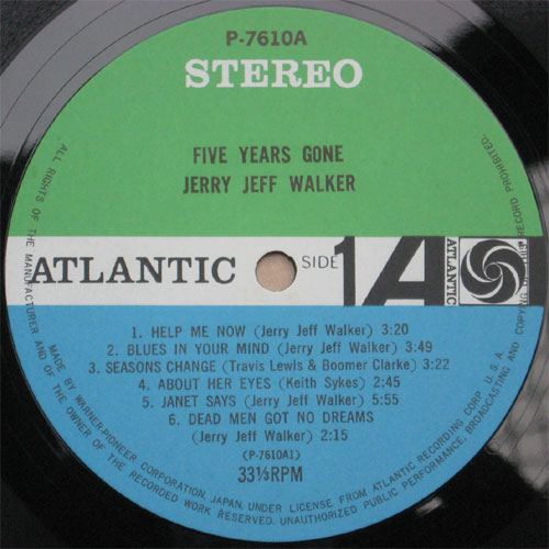 Jerry Jeff Walker / Five Years Goneβ