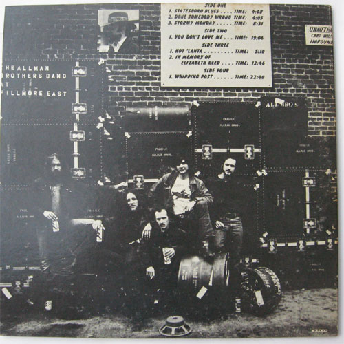 Allman Brother's Band / At Fillmore East (쥢ĥ٥븫סˤβ