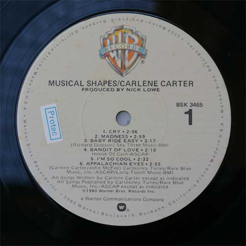 Carlene Carter / Musical Shapes β