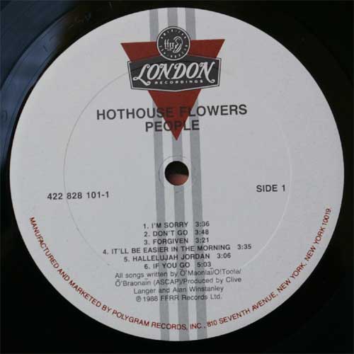 Hothouse Flowers / People β