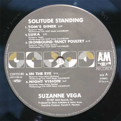 Suzanne Vega / Solitude Standingβ