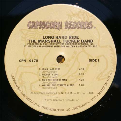 Marshall Tucker Band / Long Hard Rideβ