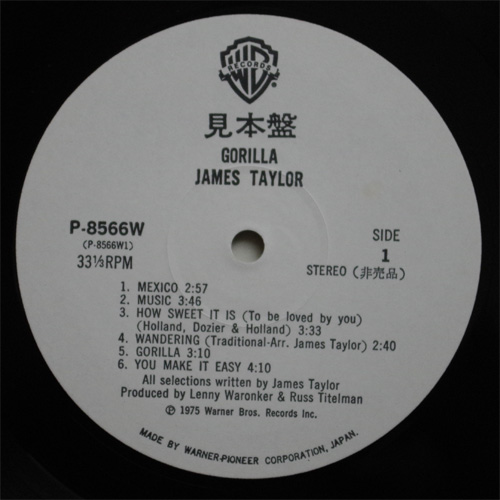 James Taylor / Gorillaʵ٥븫סˤβ