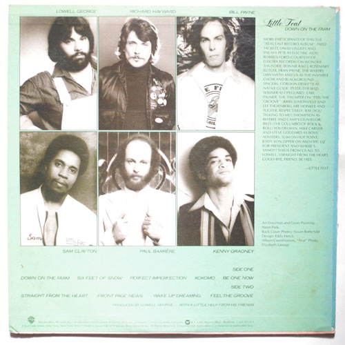 Little Feat / Down On The Farm (JP)β