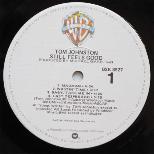 Tom Johnston / Still Feels Goodβ