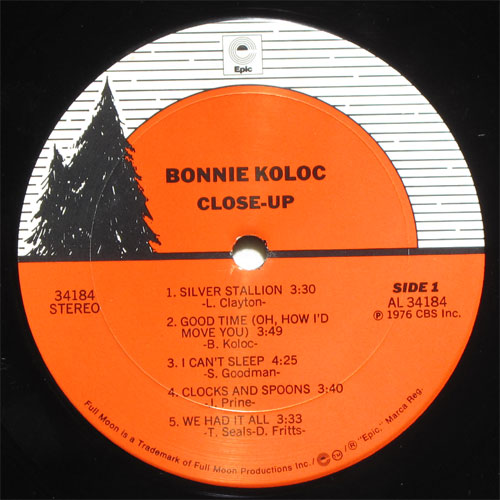 Bonnie Koloc / Close Upβ