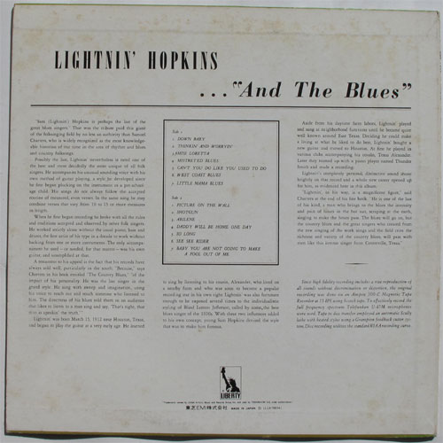 Lightnin' Hopkins / And The Bluesβ