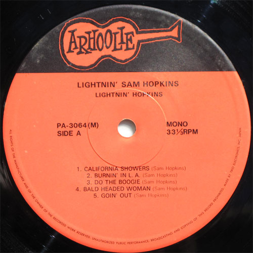 Lightnin' Hopkins / Lightnin'Sam Hopkinsβ